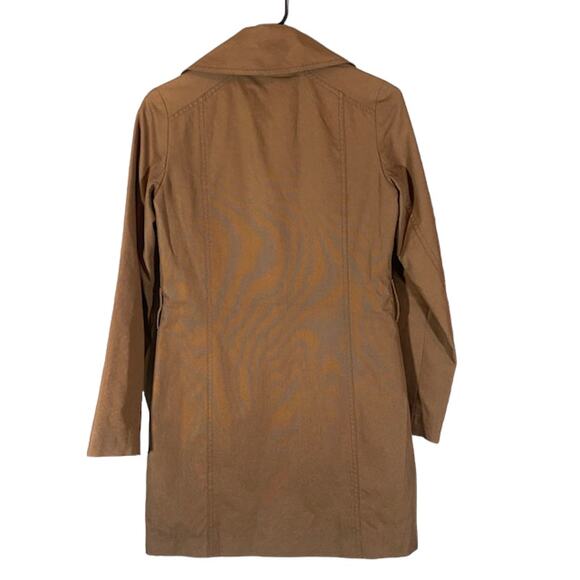 Talula Babaton Brown Cotton Collared Jacket Women Sz XS - Picture 2 of 10